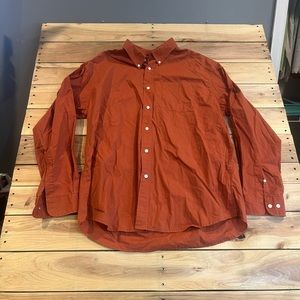 Men's Button Down Ivy Crew XL shirt long sleeve